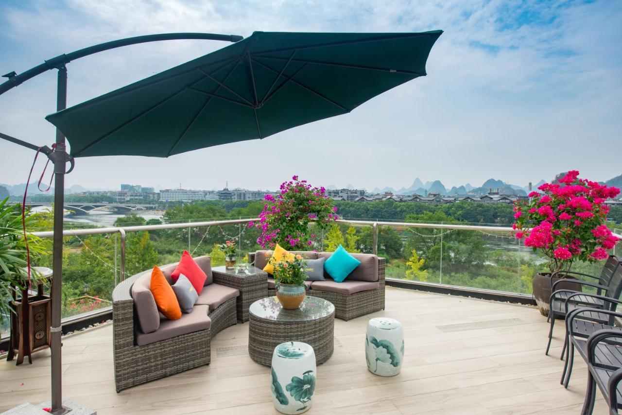 Li River Resort Villa Hotel Quế Lâm Ngoại thất bức ảnh