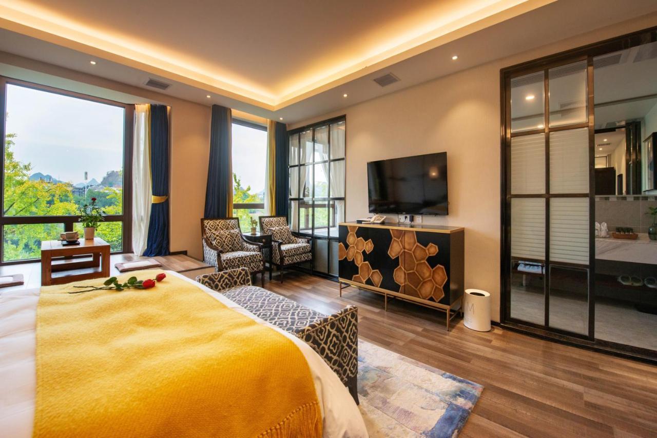 Li River Resort Villa Hotel Quế Lâm Ngoại thất bức ảnh