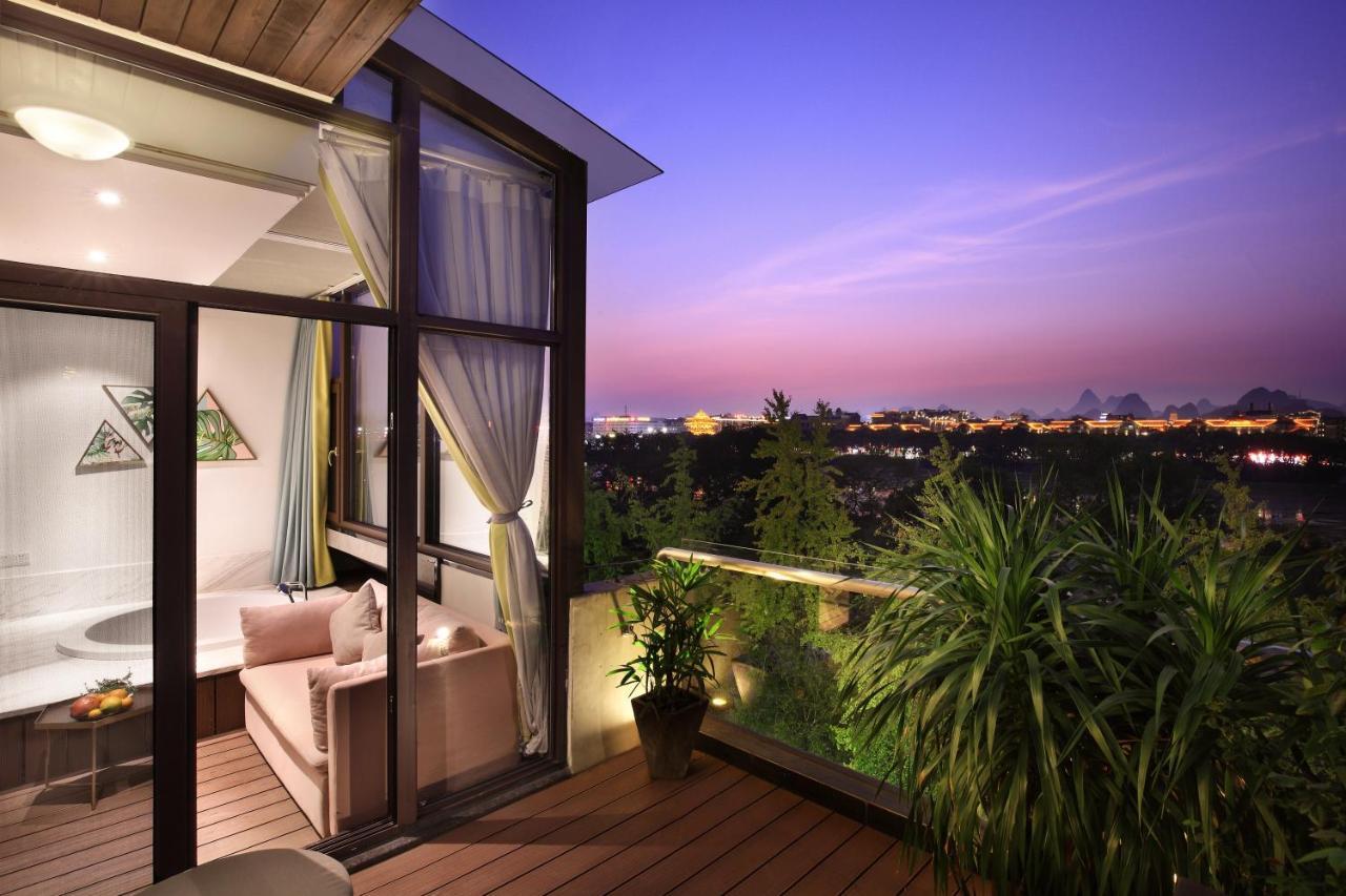 Li River Resort Villa Hotel Quế Lâm Ngoại thất bức ảnh